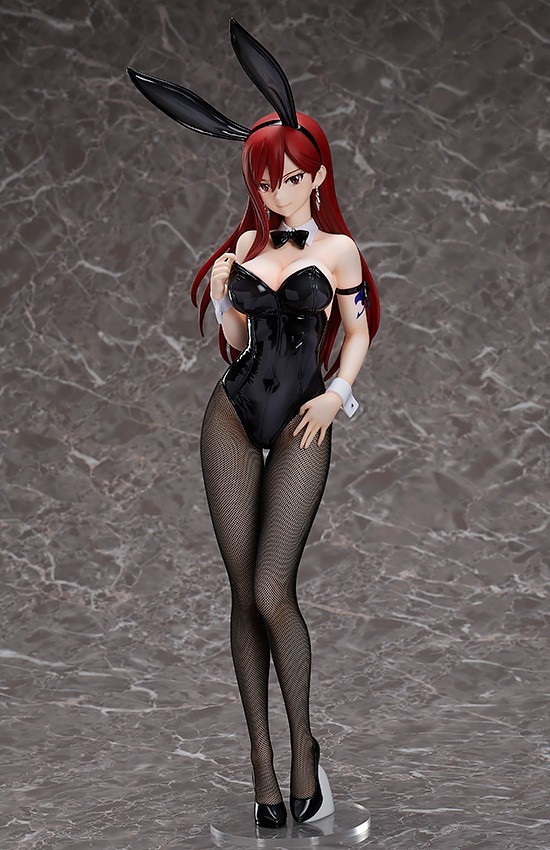 Erza Scarlet (Bunny), Fairy Tail, FREEing, Pre-Painted, 1/4, 4571245298607